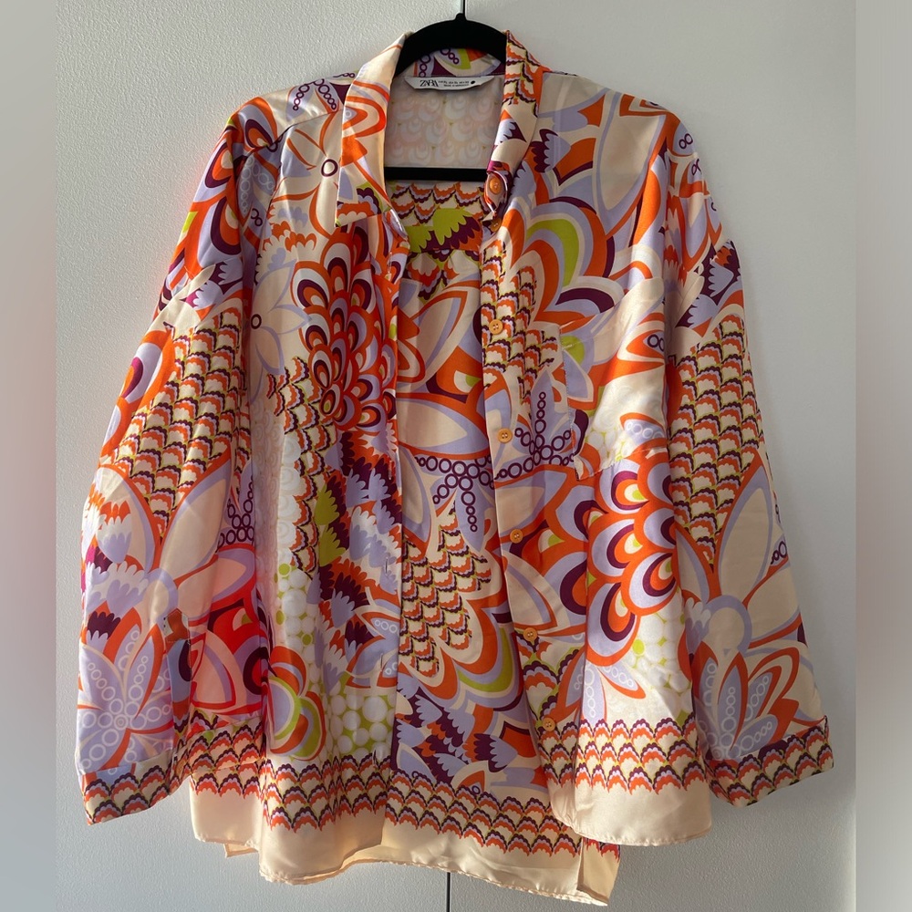 Floral cover up/tunic